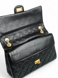 Bolsa Chanel 2.55 Reissue Classic Double Flap Preta