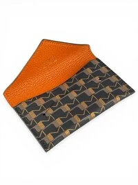 Porta Cartão Moynat Carbon Bronze Yellow