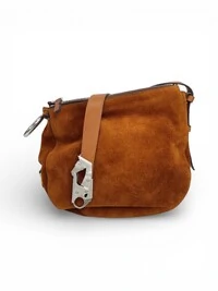 Bolsa Burberry Knight Camurça Bag Caramelo