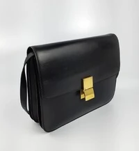 Bolsa Celine Box Large Preta