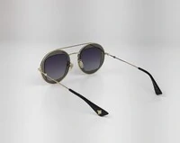 Óculos de Sol Gucci GG0105S Redondo Preto