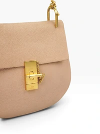 Bolsa Chloé Drew Mini Nude Rosé