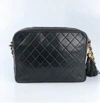 Bolsa Chanel Camera Single Flap Preta