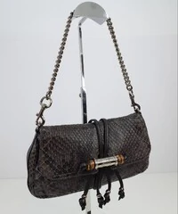 Bolsa Gucci Gucci Bamboo Croisette Phython