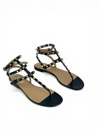 Sandália Valentino Rockstuds Preta