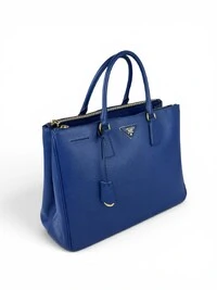 Bolsa Prada Galleria Safiano Azul Azul