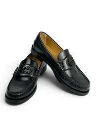 Sapato Gucci GG Preto