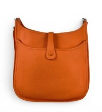 Bolsa Hermès Evelyne Gm Laranja