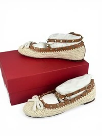 Sapatilha Valentino Ballerina Natural