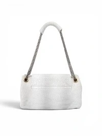 Bolsa Chanel Reissue Perforated Leather White