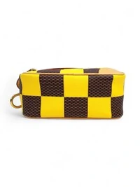 Bolsa Louis Vuitton Damier Pop Chess Messenger Amarelo