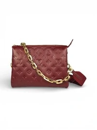 Bolsa Louis Vuitton Coussin MM Burgundy