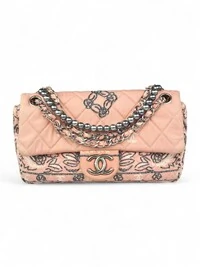 Chanel Bandana Paisley Single Flap – Rosa