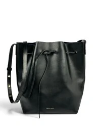 Bolsa Mansur Gavriel Bucket Preta