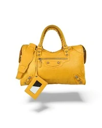 Balenciaga Motorcycle City Giant – Amarelo Citroné