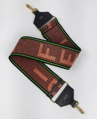 Alça De Bolsa Fendi Strap On Multicolor