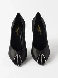 Sapato Saint Laurent Scarpin Martinique Preto