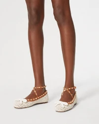 Sapatilha Valentino Ballerina Natural