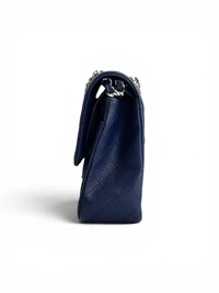 Bolsa Chanel Classic Double Flap Azul Marinho