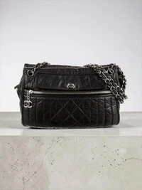 Bolsa Chanel 50's Perforated Black