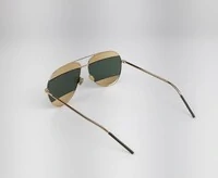 Óculos de Sol Christian Dior Spilit Dourado Verde