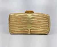 Bolsa Fendi Baguette Shopper Edição Limitada Dourada