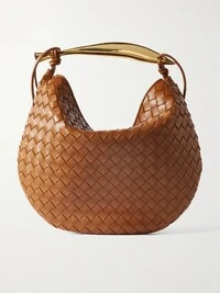 Bolsa Bottega Veneta Sardine Chain Medium Caramelo