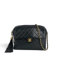 Bolsa Chanel Camera Single Flap Preta