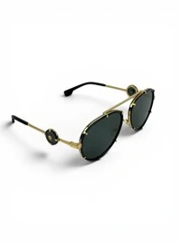 Óculos De Sol Versace Aviador 2232 Preto