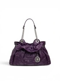 Bolsa Christian Dior Le Trente Cannage Roxa