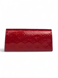 Clutch Louis Vuitton Verniz Sunset Boulevard Vermelho