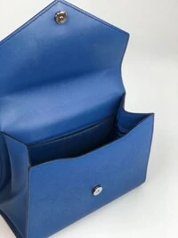 Bolsa Prada Lux Monochrome Envelope Azul Bic