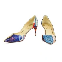 Sapato Christian Louboutin Jacquard Multicolor