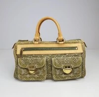 Bolsa Louis Vuitton Neo Speedy Denim Monogram Verde