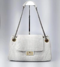 Bolsa Chanel Accordion Branca