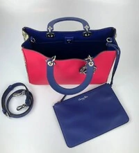 Bolsa Dior Diorissimo Pink Snake
