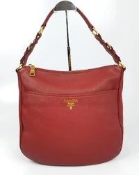Bolsa Prada Hobo Burgundy