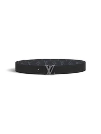 Cinto Louis Vuitton Reversível Monogram Eclipse