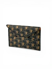 Porta Cartão Moynat Carbon Bronze Yellow