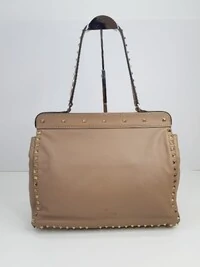 Bolsa Valentino Rockstud Nude