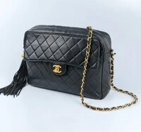 Bolsa Chanel Camera Single Flap Preta