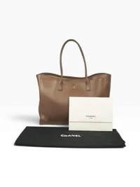 Chanel Archetype Shopping Tote Large Light Brown