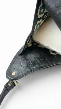 Bolsa Gucci Jackie Guccissima Hobo Preta