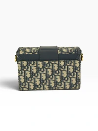Bolsa Dior 30 Montaigne em Jacquard Oblique Azul
