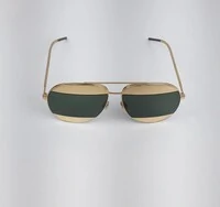 Óculos de Sol Christian Dior Spilit Dourado Verde