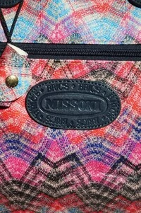 Bolsa Missoni X Bric's Zigzag Colorida