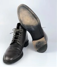 Bota Burberry Masculina Chumbo