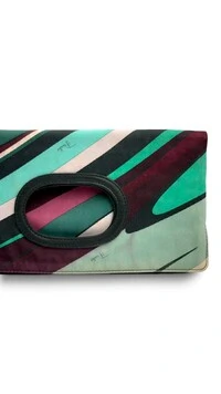 Clutch Emilio Pucci Estampada Multicolor