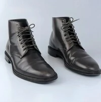 Bota Burberry Masculina Chumbo