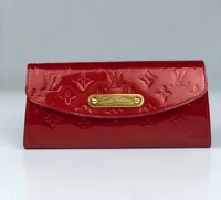 Clutch Louis Vuitton Verniz Sunset Boulevard Vermelho